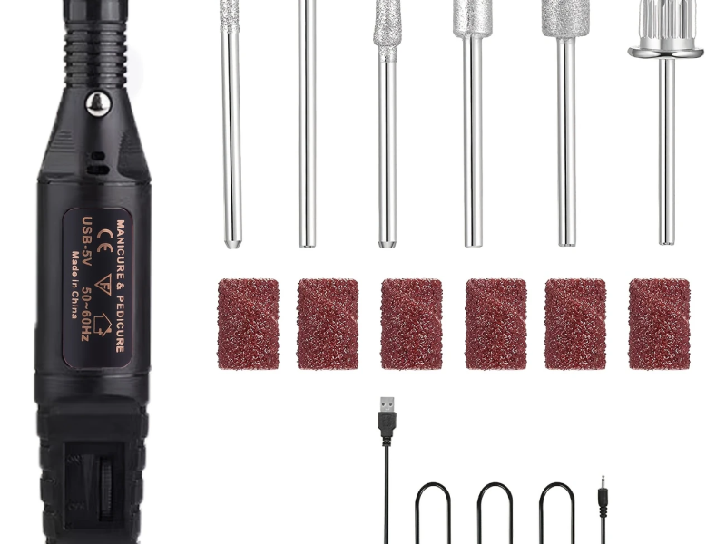Portable electric nail drill Kit